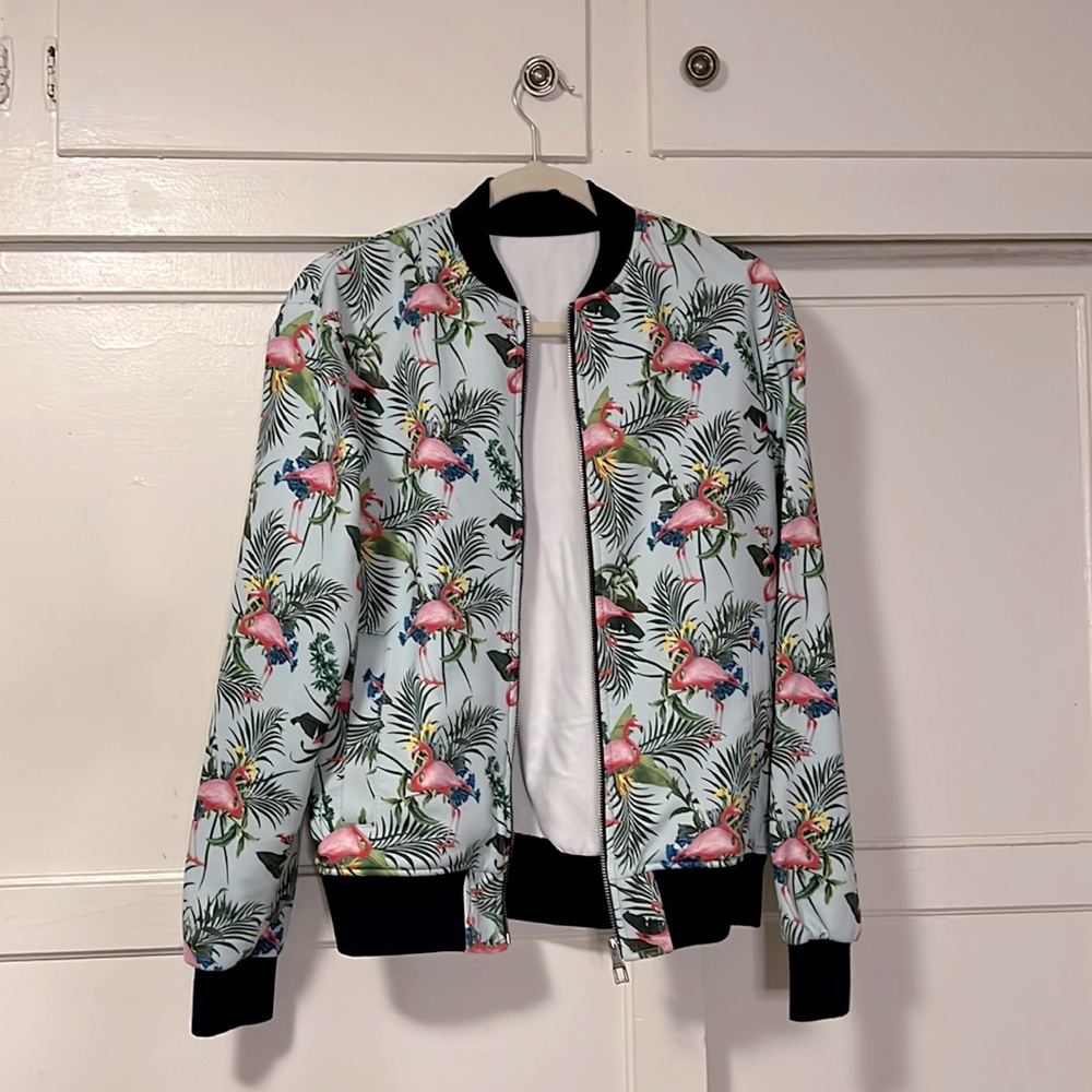 Zara Man Flamingo jacket